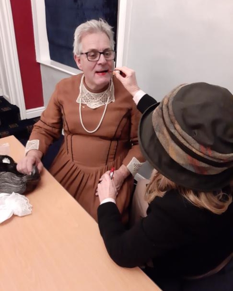Sugar and Spice murder Mystery - Peter Round as Great Aunt Edna
