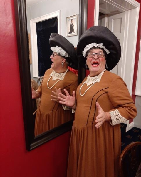 Sugar and Spice murder Mystery - Peter Round as Great Aunt Edna